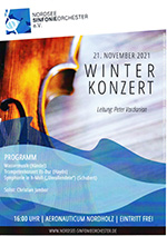 Nordsee Sinfonieorchester Winterkonzert 2021 im Aeronautikum, rc-media.tv